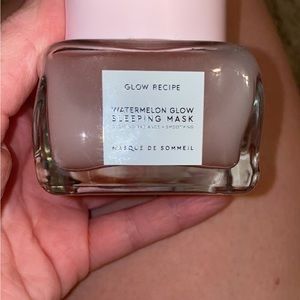 Only used once glow recipe